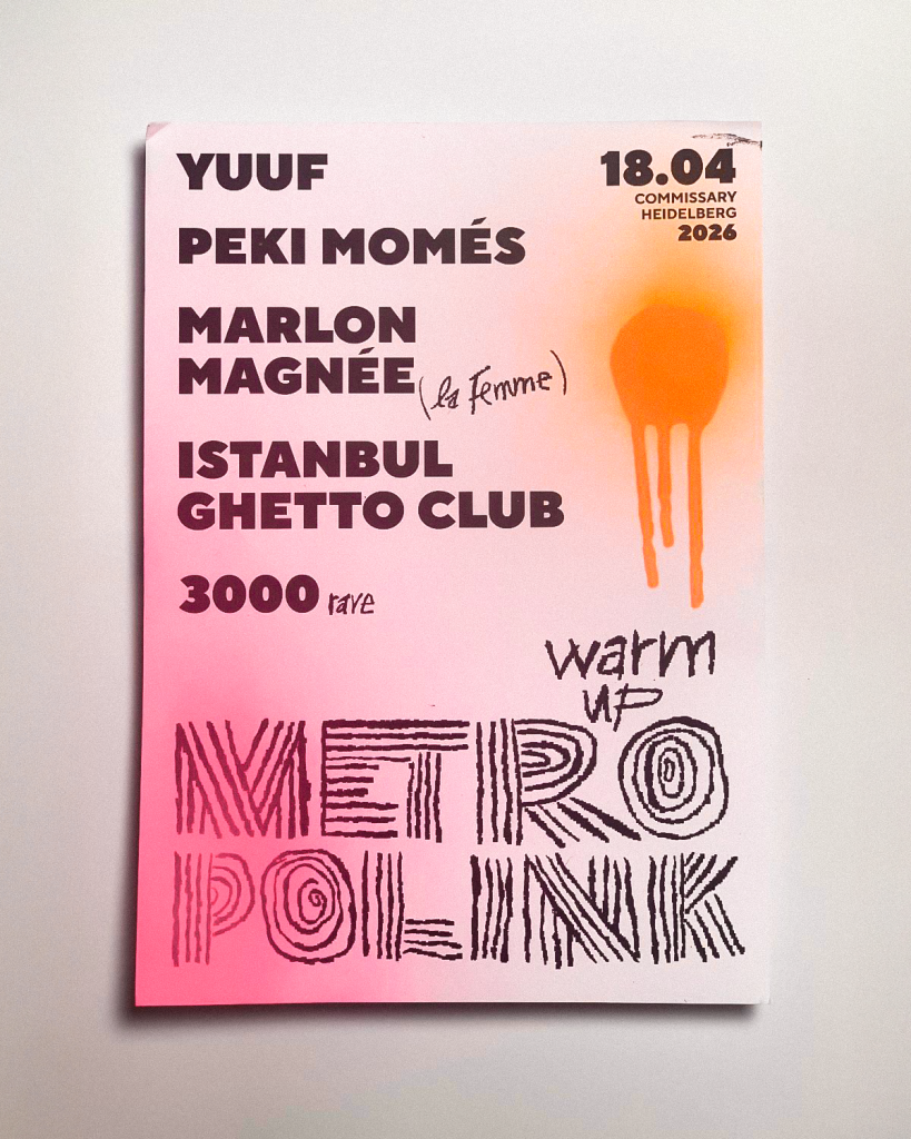 Metropolink Festival Warm Up (indoor) – Metropolinks Commissary, 18.04.2026